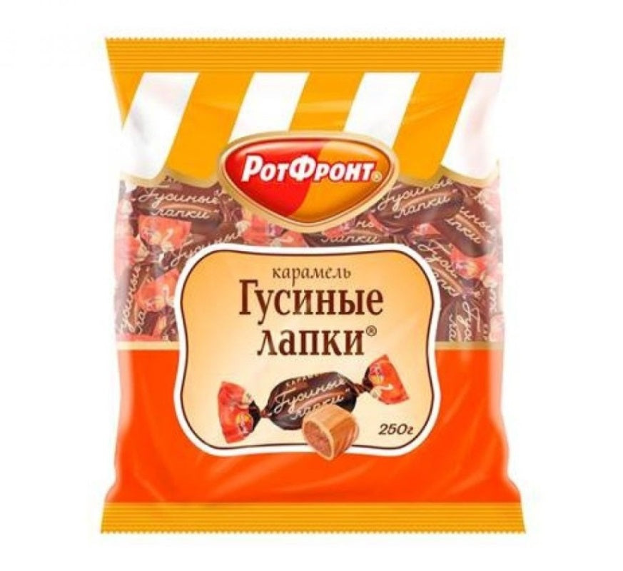 RotFront Caramel "Crow's Feet" candy bag 250g