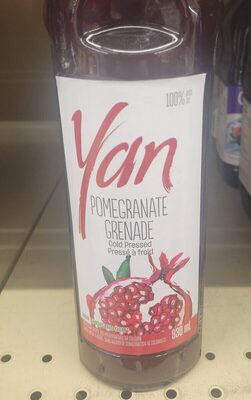 YAN AM Pomegranate Juice 100% 0,93L
