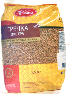 Buckwheat "Jadritsa Russkaya" Uvelka 1,5kg