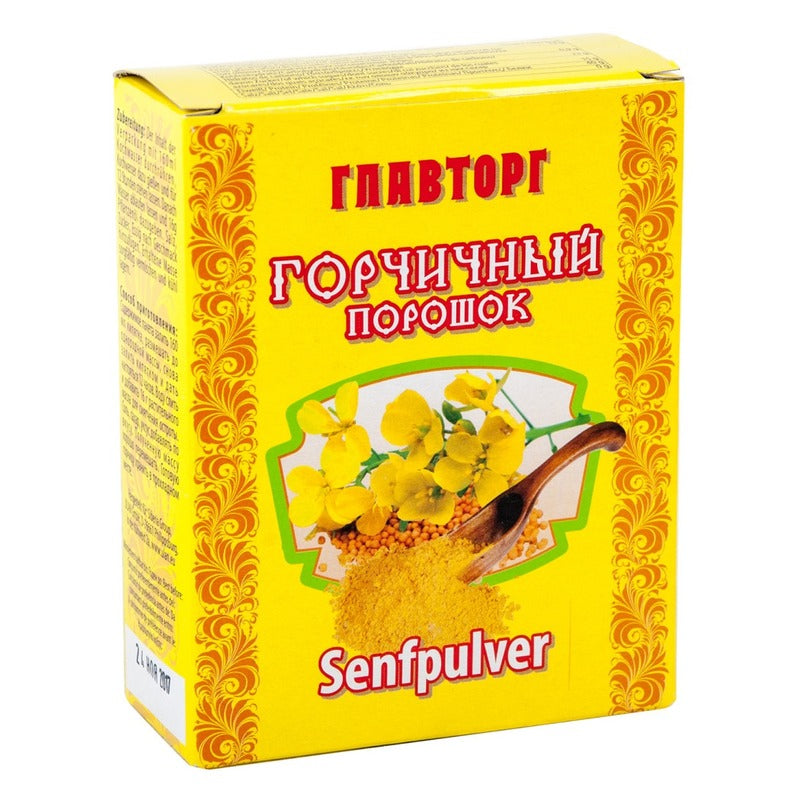 GLAVTORG Mustard Powder, 200g