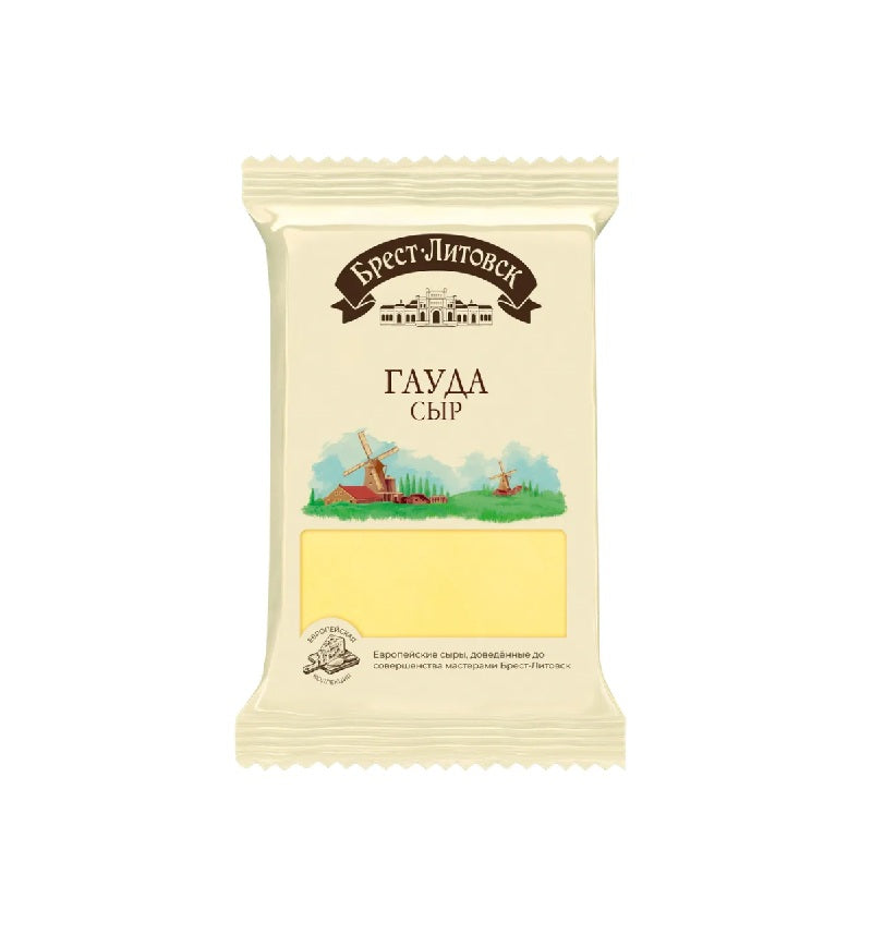 Cheese Brest-Litovsk Gouda 45%, 200g