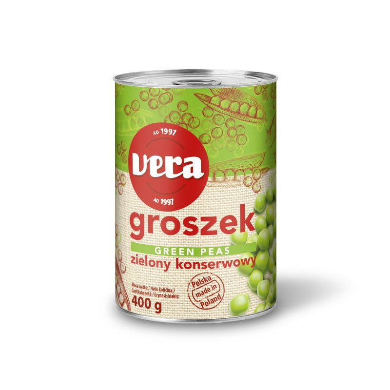VERA Canned Green Peas, 400g