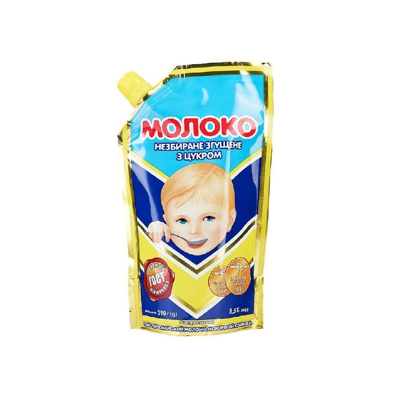Condensed Whole Milk with Sugar 8.5%, 290g