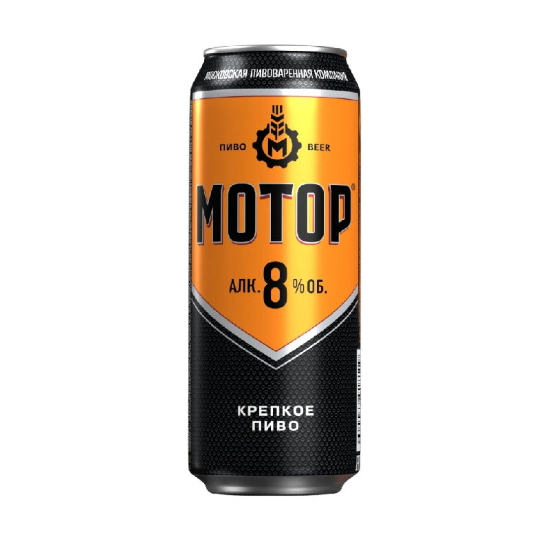Beer Motor Strong Light Filtered 8%,0.43L