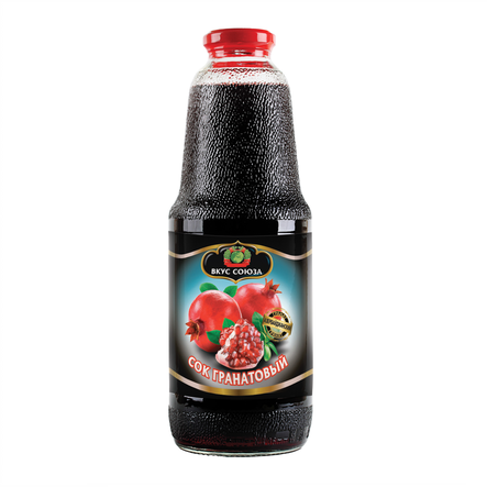 Pomegranate Juice "TASTE OF THE UNION" Flavor Soyuz, 1 L