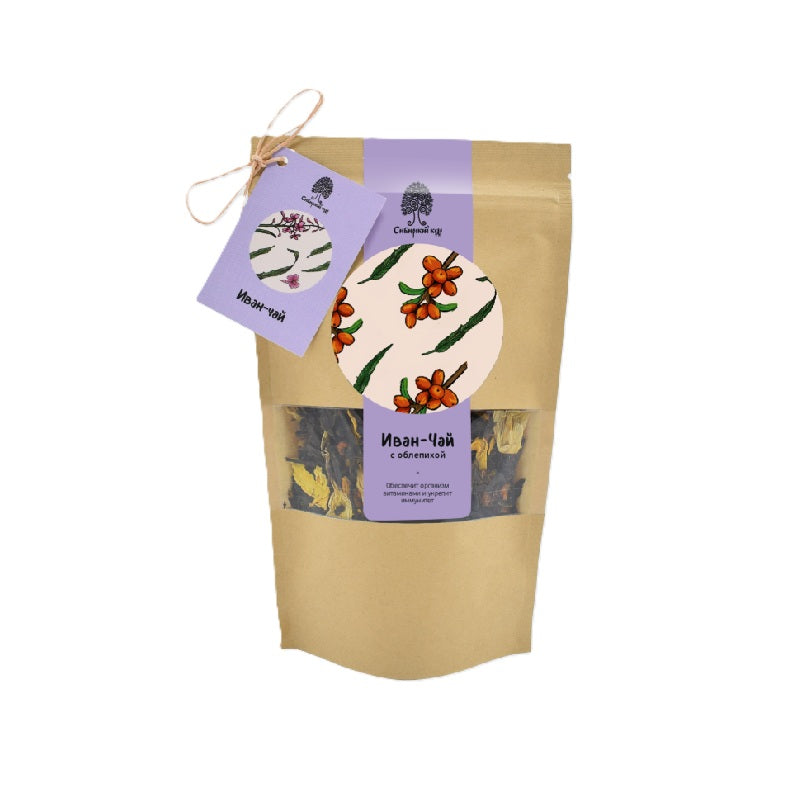 Siberian Cedar, Ivan Tea with Sea Buckthorn, 40g