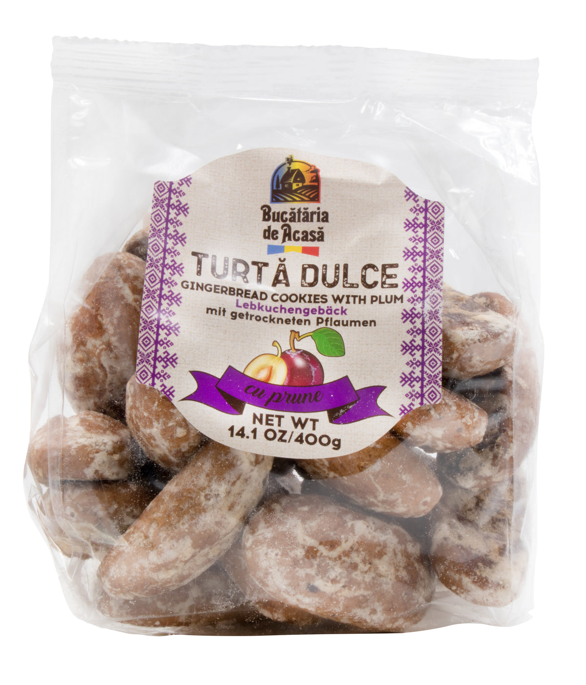RO Bucataria de Acasa Gingerbread with Plum 400g