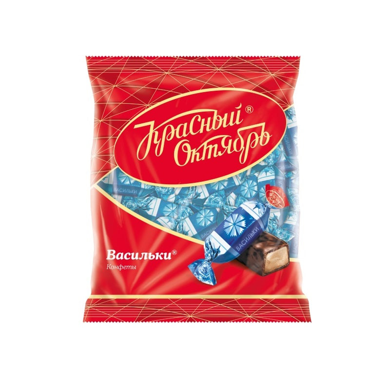 "Red October" Chocolate Candies Cornflowers, 250g