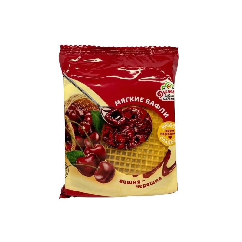 Waffles - Smoky Soft Waffles with Cherry Filling, 150g