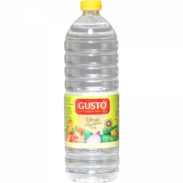 Alcoholic vinegar "Gusto" 9%, 1L
