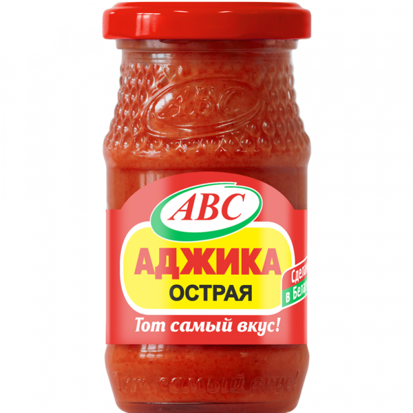 Adjika "ABC" spicy, 160g