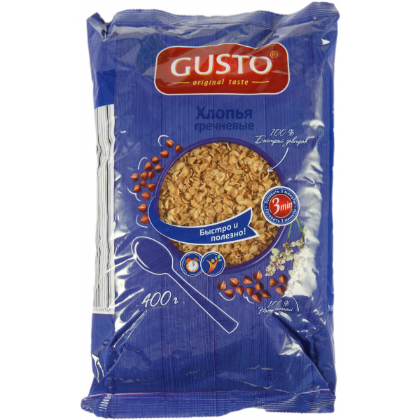 Buckwheat flakes Gusto 400g
