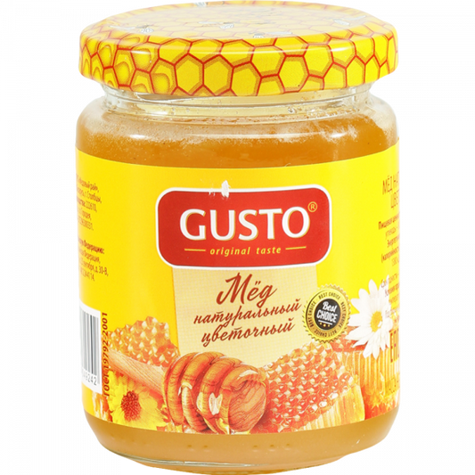 Natural honey "Gusto" flower, 200g