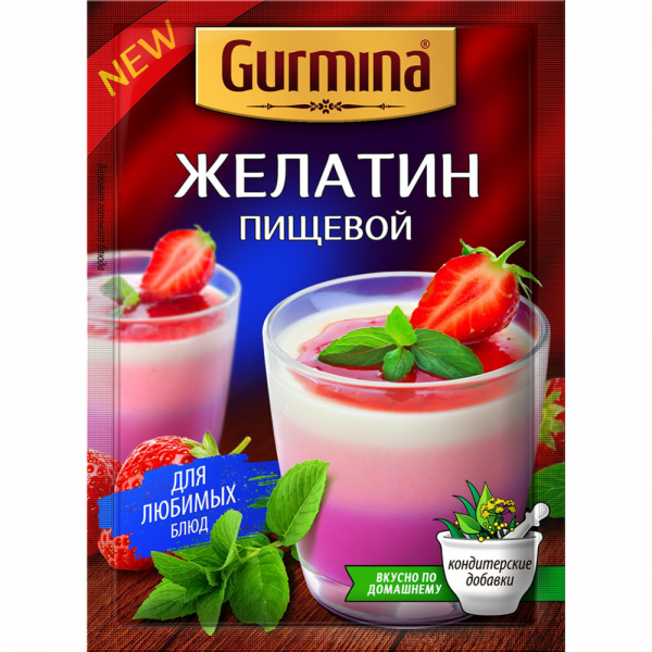 Food gelatin "Gurmina" 20g