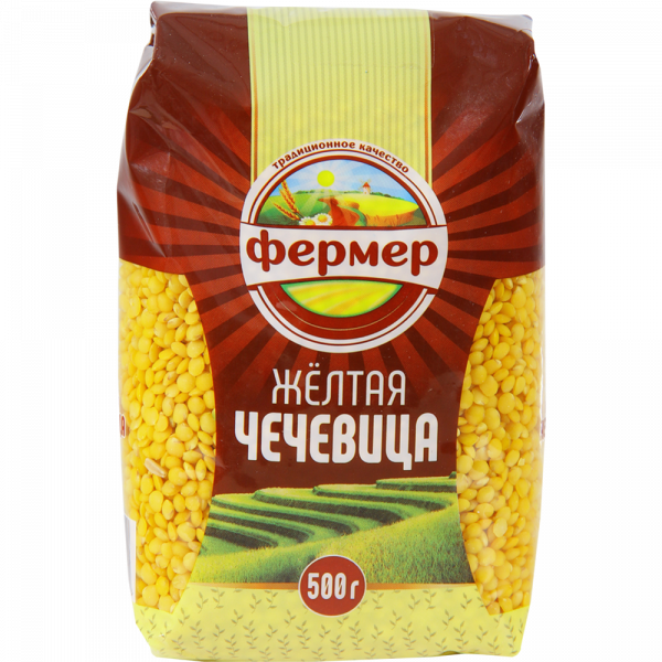 Lentil "Farmer" yellow, 500g