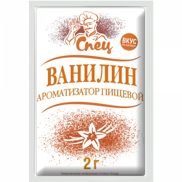 Food flavoring "Spets" vanillin, 2g