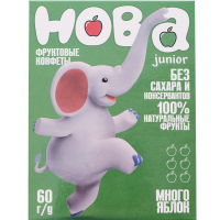 Fruit candy HOBA Apple, 60g