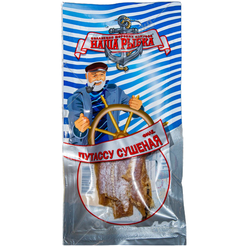 Blue whiting "Our fish" dried, southern, fillet with paprika, 40g