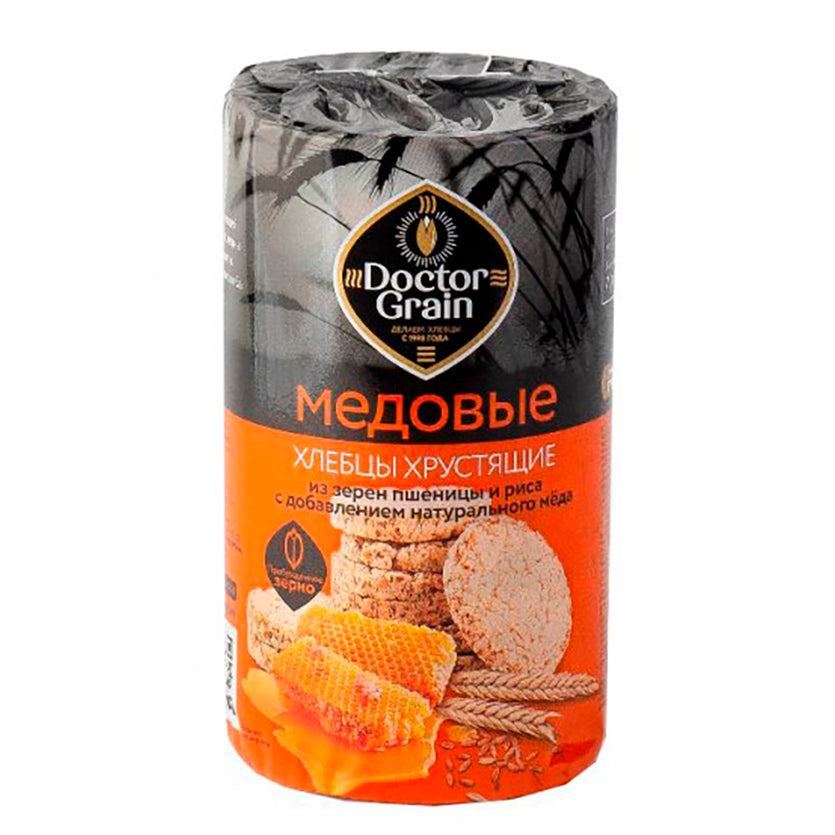 Crispbread Doctor Grain whole grain honey 80g