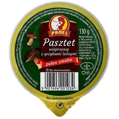 PL Profi Liver Pate with Mushrooms, 130g