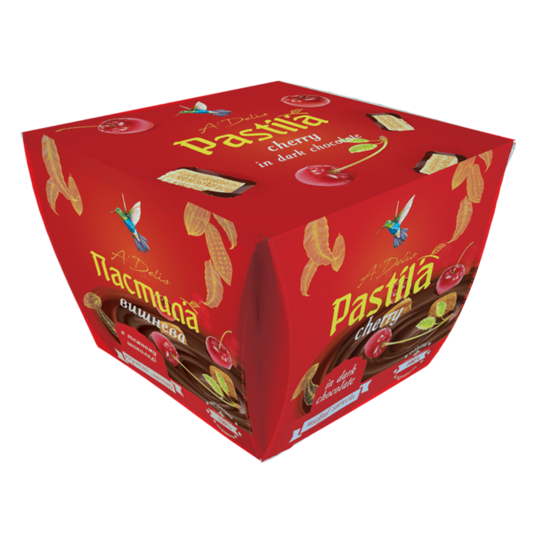 Pastila Cherry in dark shock. 200g