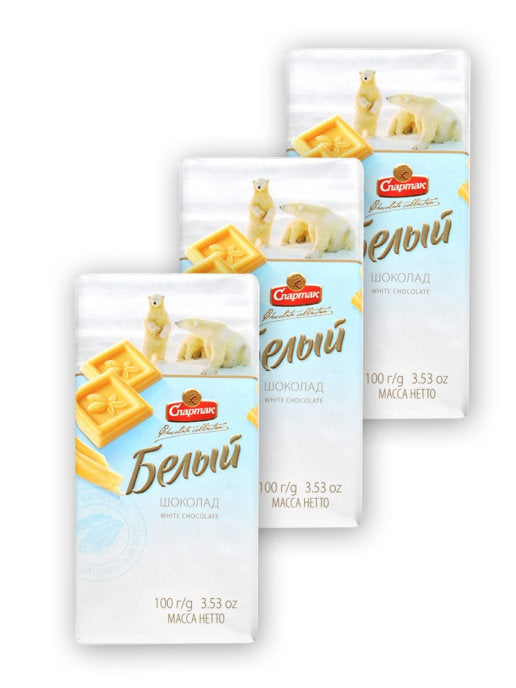 KF Spartak / WHITE CHOCOLATE 90g