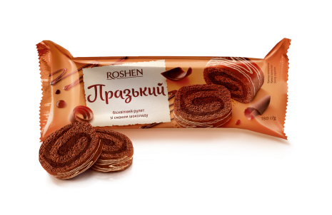 ROSHEN PRAZHSKYI BISCUIT WITH CHOCOLATE FLAVOR 180g