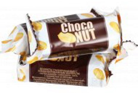 Glazed sweets "Choko Nut" 100g