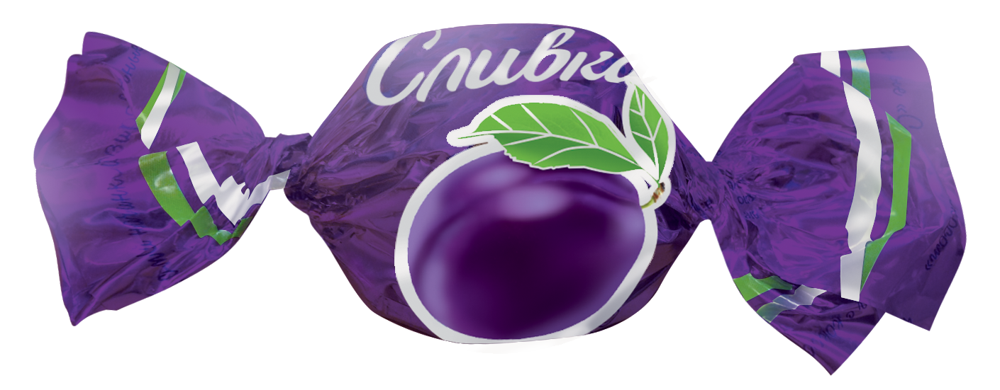 Cream with fruit and jelly filling candy 160g