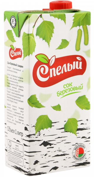 Juice "Ripe" birch with sugar, 1L