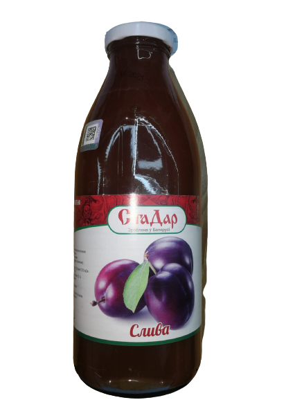 PLUM NECTAR WITH PULP 0.73L