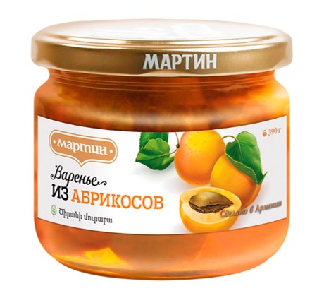 Apricot Jam, 390g