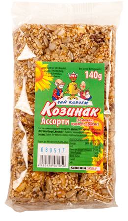 KOSINAK ASSORTI SESAM ERDNUSS SONNENBL. 140G