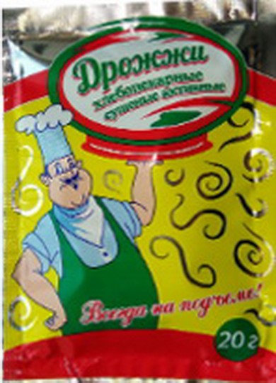 Dried baker's yeast 20g