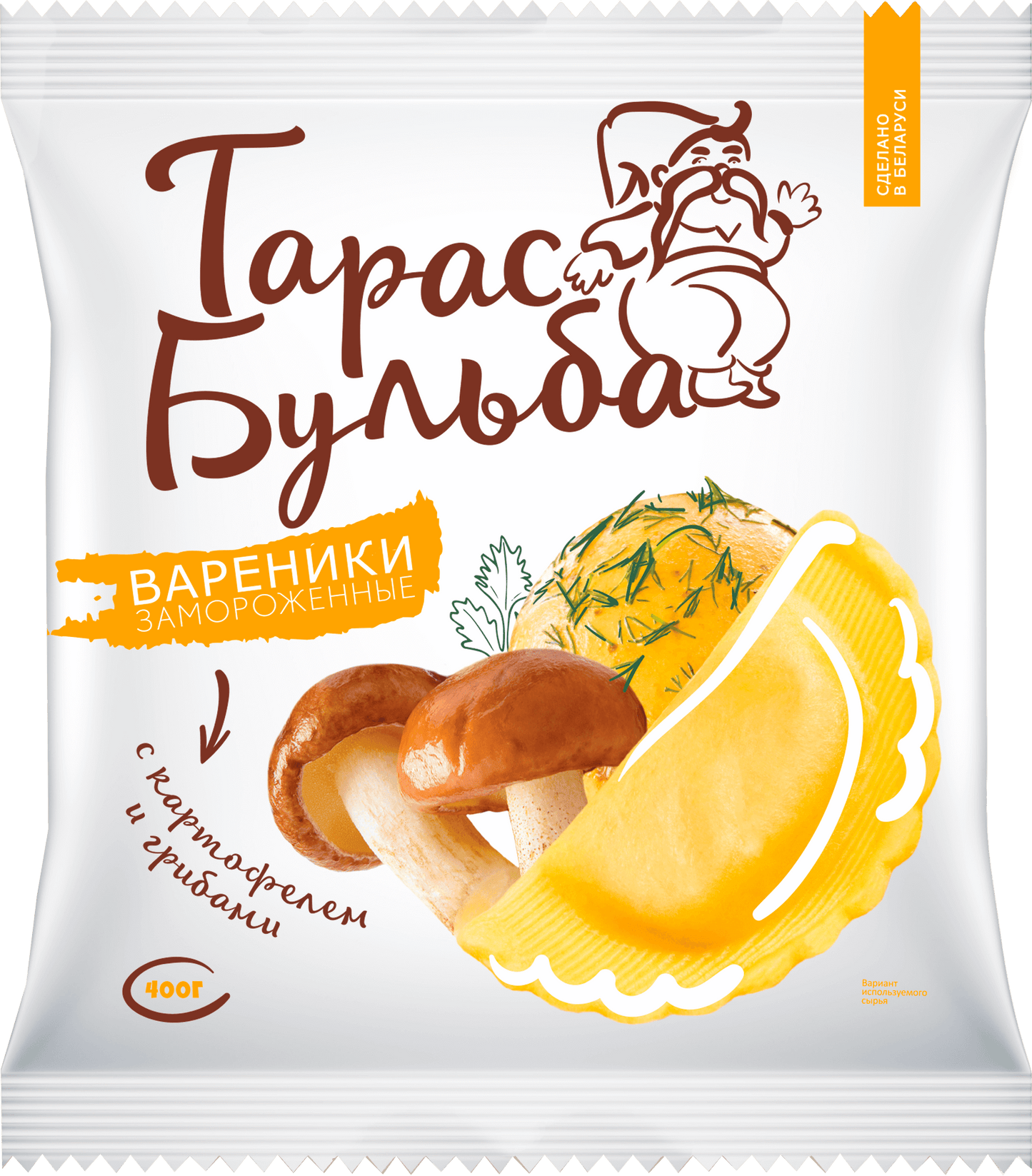 Dumplings "Taras Bulba" With potatoes and mushrooms lux 400g
