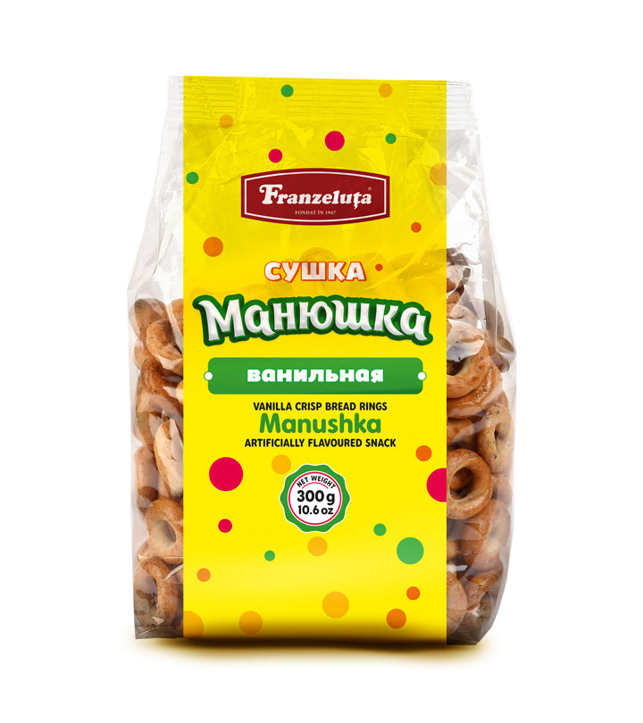 Manushka Donuts with Vanilla Flavor, 300g