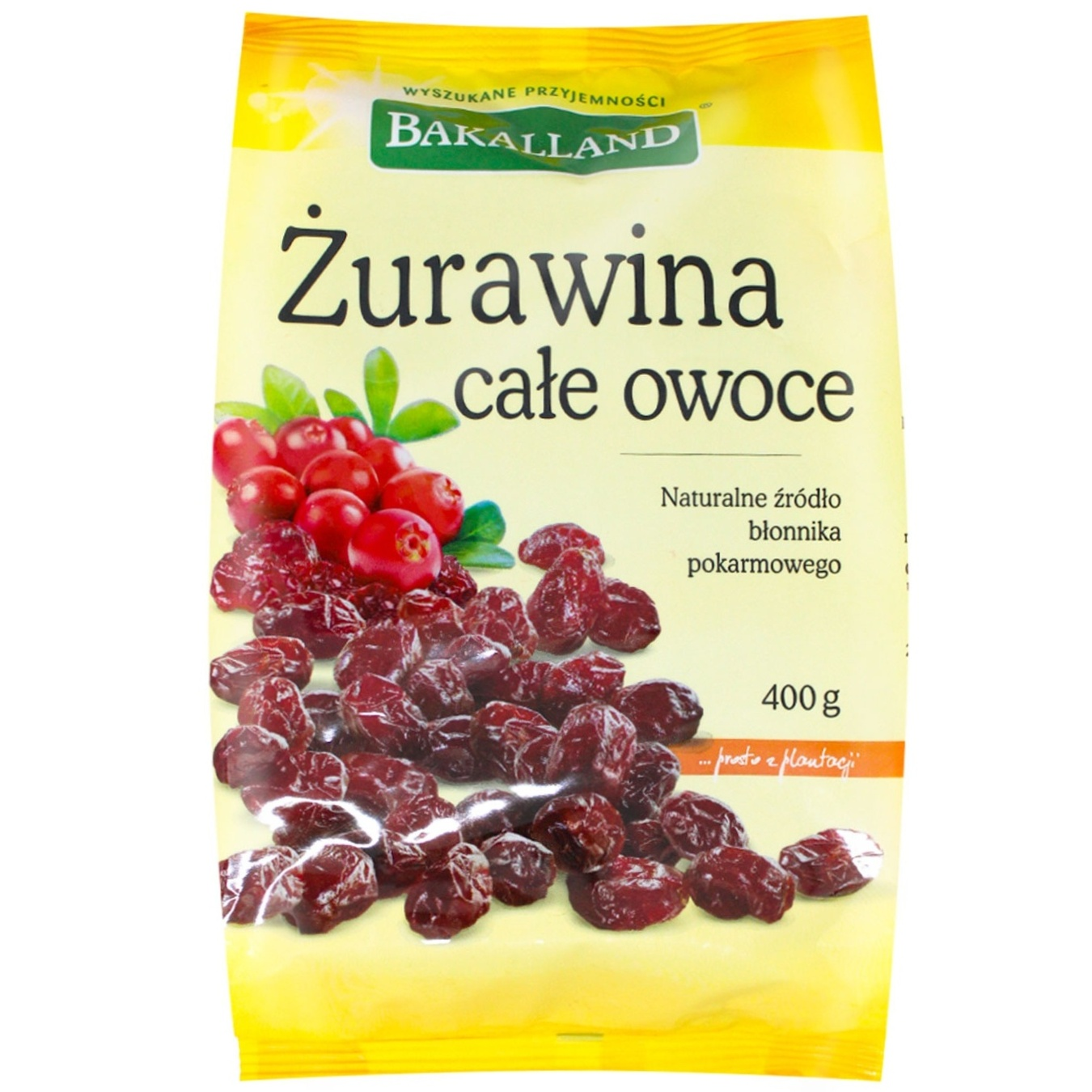 BAKALLAND cranberries 100g