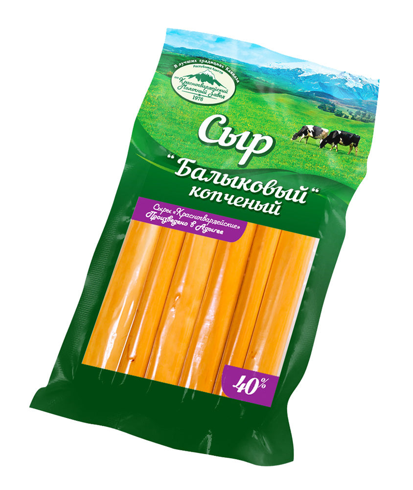 BZMZH Balykovy smoked cheese 40% 100g