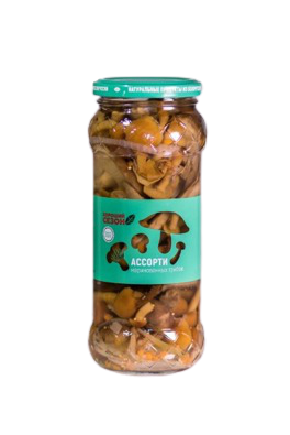 Assorted Sterilized Pickled Mushrooms 580ML