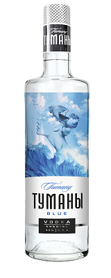 Vodka "TUMANY. BLUE"40% 0.5L