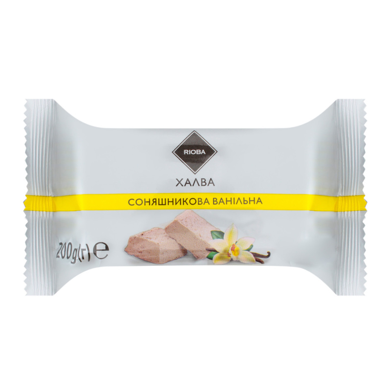 RIOBA vanilla sunflower halva 200g