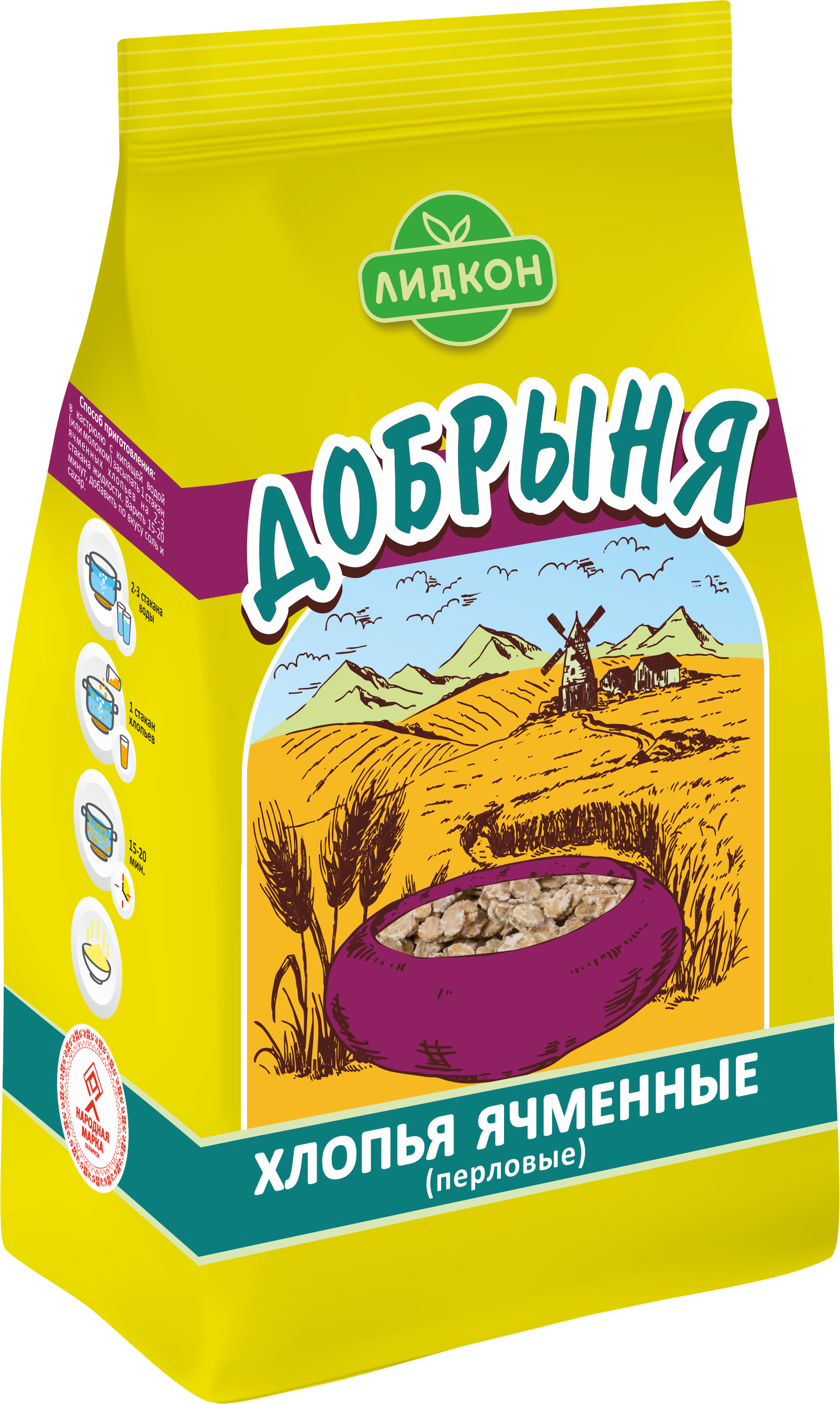 Dobrynya barley flakes 400G