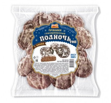 Gingerbread "Midnight" top glazed custard 360g