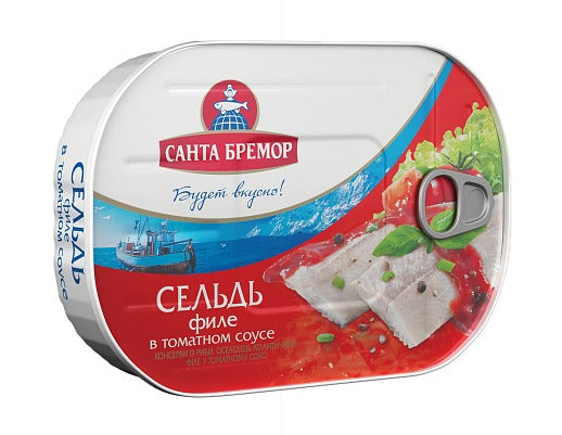 Herring in tomato sauce 190g