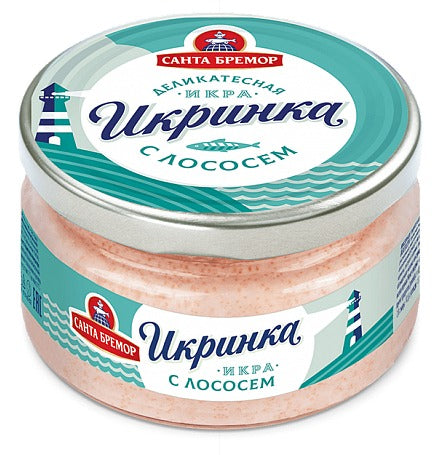 Gourmet caviar "Ikrinka" with smoked salmon 160g