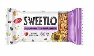 Sunflower and flax in soft caramel 100g