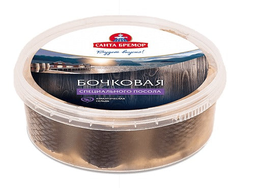 Sliced herring "Barrel" special salted 500g