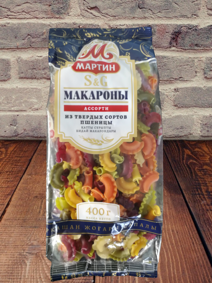 Martin Pasta Zhelaevsky Multicolored Assorted 400g