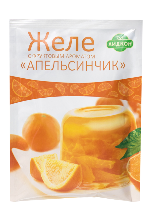 Jelly with fruit aroma "Orange"