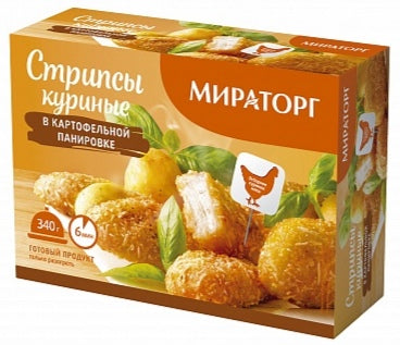 Chicken Strips in Potato Bread 340g